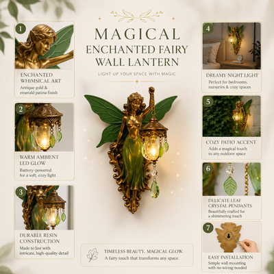 Petalia™ Enchanted Wall Lantern