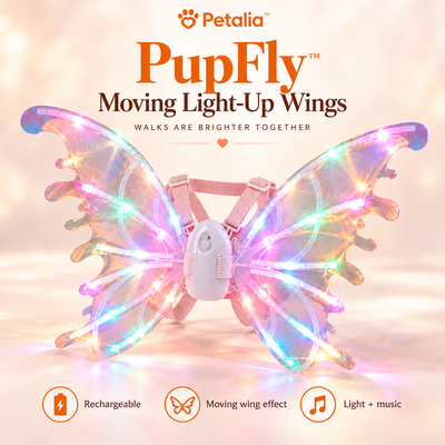 Petalia PupFly™ Moving Light-Up Wings