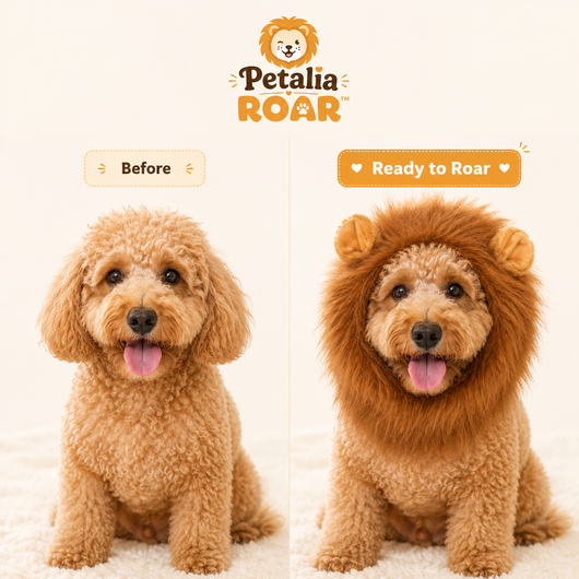Sombrero de melena de león Petalia Dog ROAR™