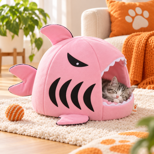 Petalia JAWS™ Shark Cave Bed