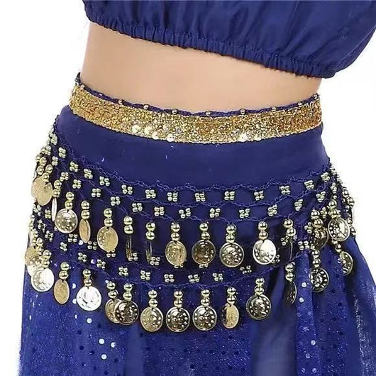 Internet celebrity corgi belly dance fart chain sequins waist chain passionate dog sexy hip shake fart dance hip dance buttock towel decoration