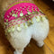 Internet celebrity corgi belly dance fart chain sequins waist chain passionate dog sexy hip shake fart dance hip dance buttock towel decoration